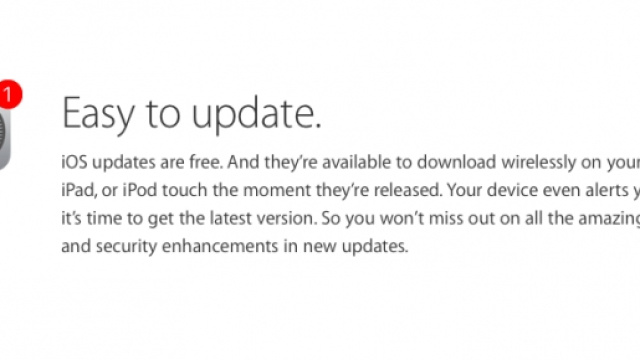 Notifica di aggiornamento iOS 9.0.1