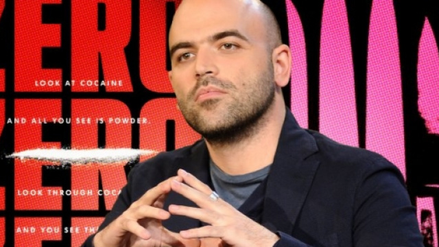 Saviano, autore di Gomorra e Zerozerozero