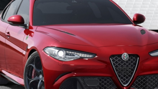 Un'immagine della nuova Alfa Romeo Giulia