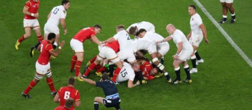 Wales win the decisive penalty &copy; Marc