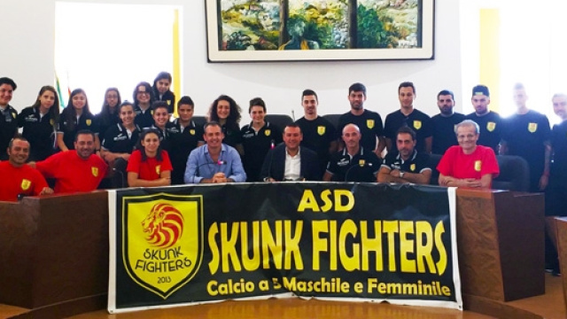 La presentazione dell'Asd Skunk Fighters