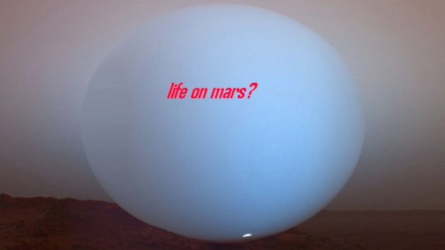 ruscelli su Marte, forse anche la vita