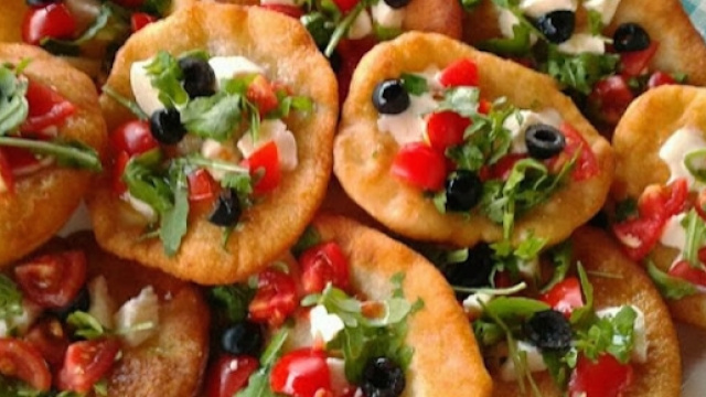 Le pizzette integrali senza lievito