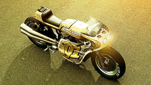 Harley Davidson IRON LUNG by 1000 ICON