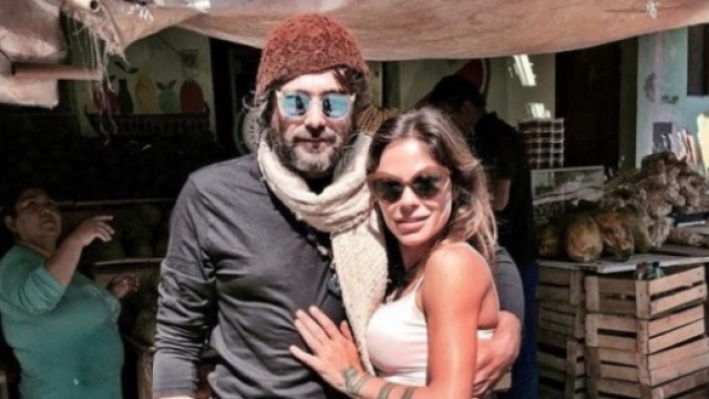 Naike Rivelli con Yari Carrisi