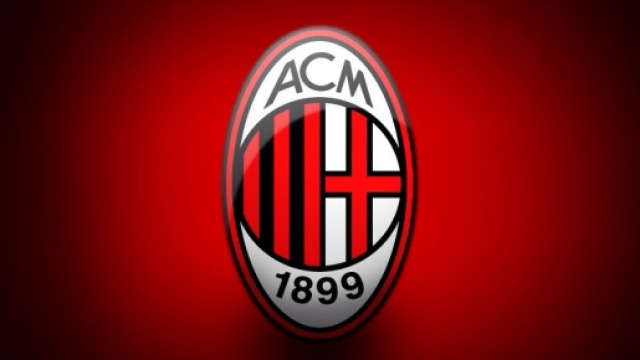Emblema della societ&agrave; Milan calcio