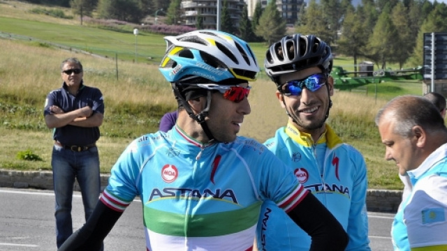 Nibali e Aru, i leader della Astana