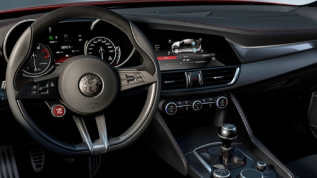 Alfa Romeo Giulia: gli interni