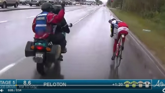 Bystrom fermato dopo l'errore di percorso