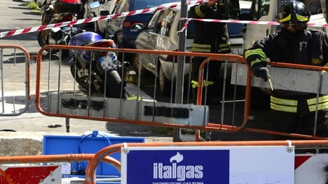 Il luogo dell'esplosione. Fonte: romacapitalenews