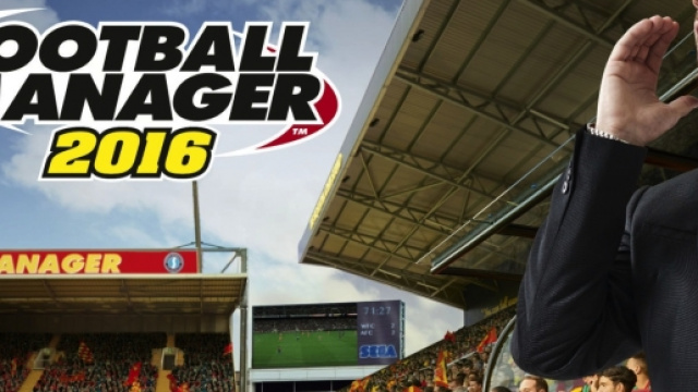 La copertina di Football Manager 2016