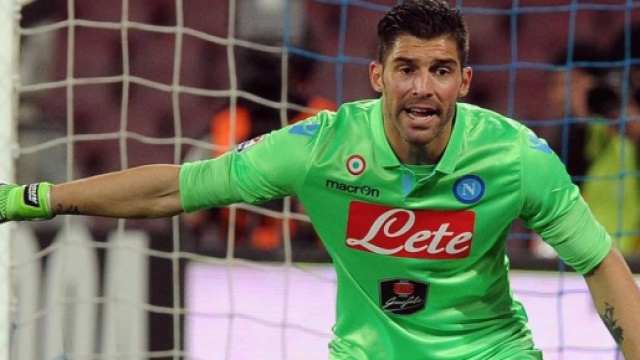 Mariano Andujar, portiere del Napoli
