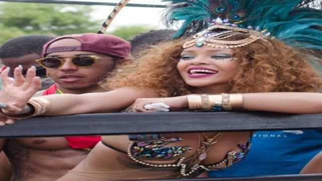 Rihanna e Hamilton al Carnevale caraibico