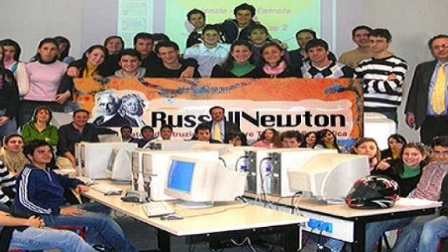 Gli studenti del Liceo Russel-Newton di Scandicci