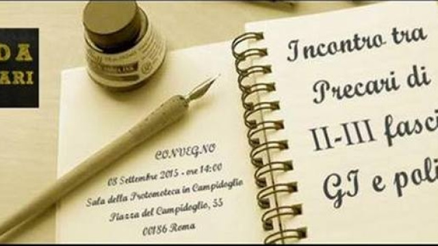 Immagine by Rosa Sigill&ograve;, Mida precari scuola