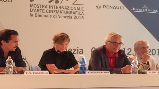 Marco Bellocchio alla Mostra del cinema di Venezia