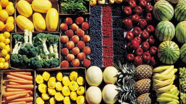 In crescita la richiesta di frutta e verdura.