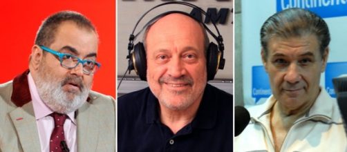 Jorge Lanata, Alfredo Leuco y V&iacute;ctor Hugo Morales