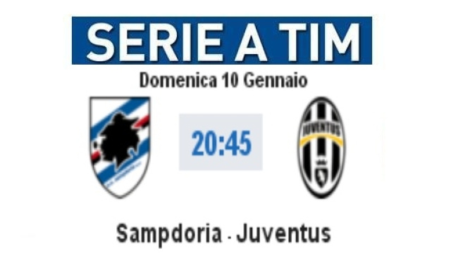 Diretta Sampdoria-Juventus e video highlights