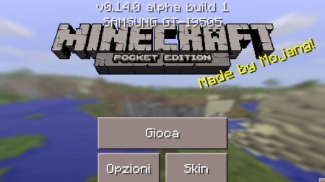 Alcuni screening della versione 0.14.0 build 1