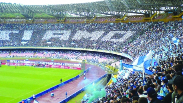 I tifosi napoletani tornano a sognare lo scudetto