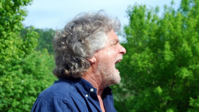 L'ispiratore del M5S, Beppe Grillo