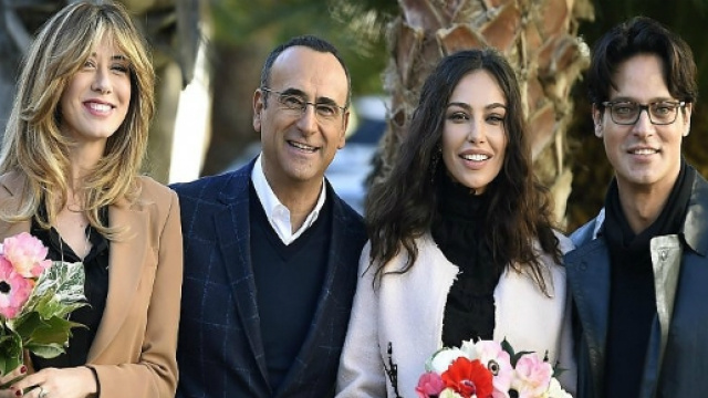 I Conduttori del Festival di Sanremo.