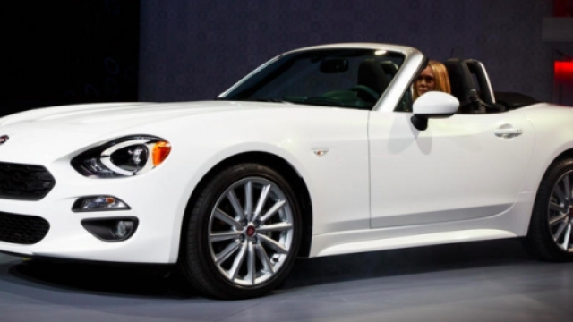 Fiat 124 Spider protagonista al Salone di Detroit.
