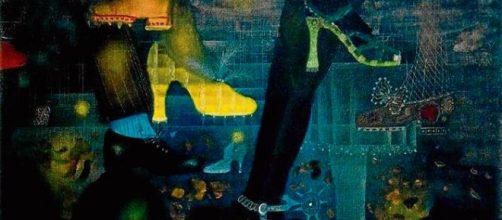 Pintura del art&iacute;sta Tapies....