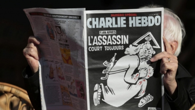 Charlie Hebdo per l'anniversario della strage