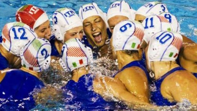 Il Setterosa allenato da Fabio Conti