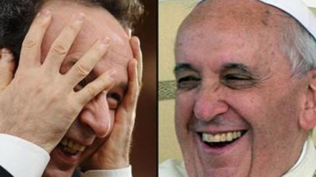 Roberto Benigni presenta libro di Papa Francesco