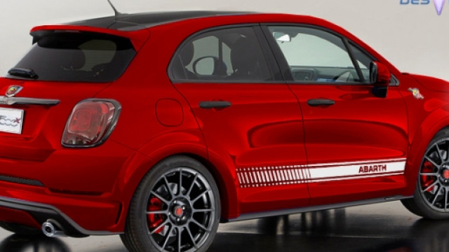 Fiat 500X Abarth: render by Laco Design