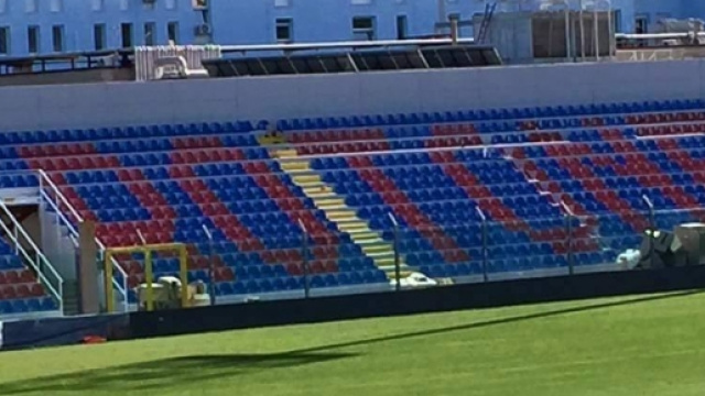 I seggiolini del settore Tribuna Coperta.