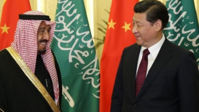 Il re Al Saud e il premier Xi Jinping