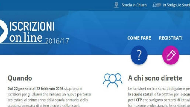 Miur iscrizioni on line: il portale dedicato