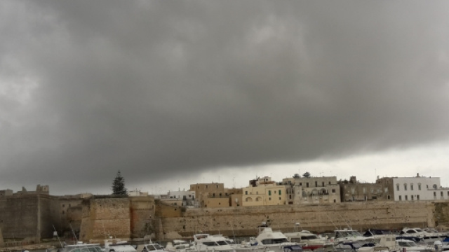 Sul Salento &egrave; atteso maltempo.