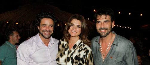 Los protagonistas de 'Los ricos no piden permiso'