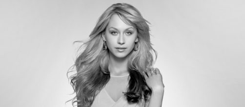 Foto de Ingrid Aceit&oacute;n en Chilevisi&oacute;n