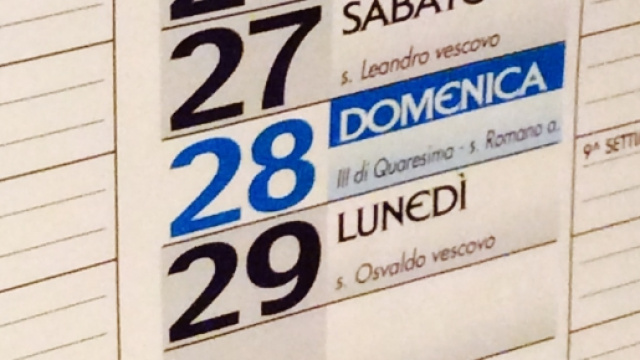 Febbraio 2016 avr&agrave; 29 giorni (foto Graziano &copy;)