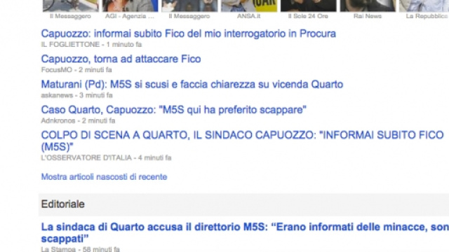 Rosa Capuozzo, sindaca di Quarto, ex M5S