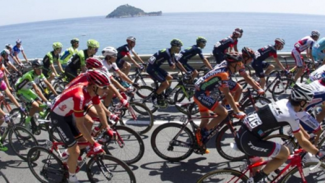 La partenza dello scorso Giro d'Italia