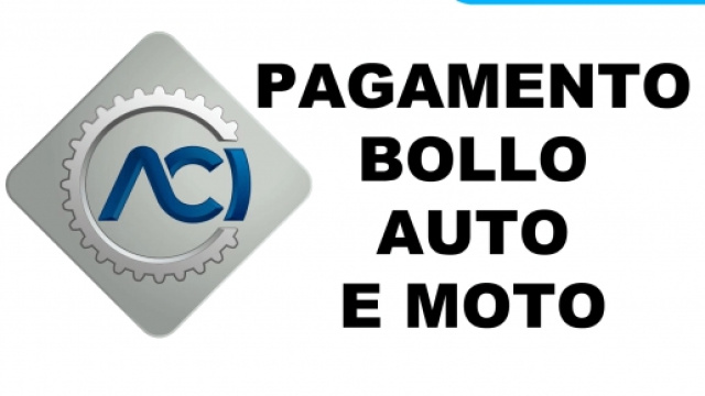 Novit&agrave; sul pagamento del bollo auto