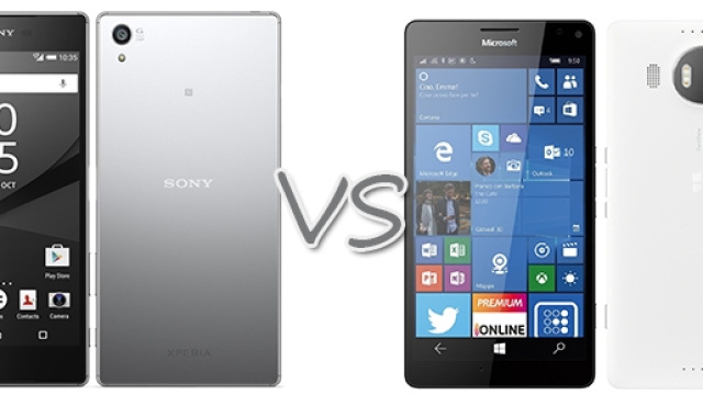 Sony Xperia Z5 Premium vs Microsoft Lumia 950 XL