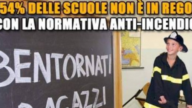 Scuola, immagine dal post su beppegrillo.it