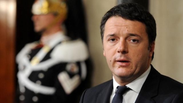 Il Presidente del Consiglio Matteo Renzi