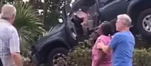 Mysterious Crash Video [Image via Facebook]