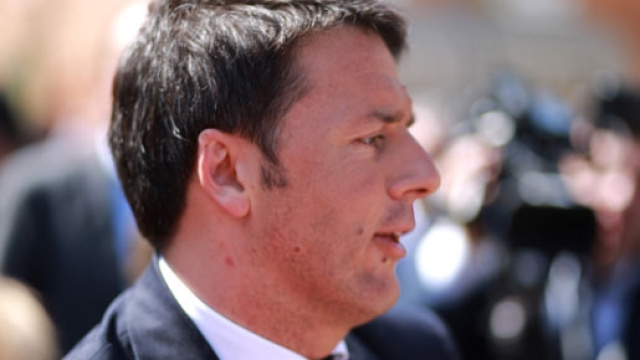 Il presidente del Consiglio, Matteo Renzi