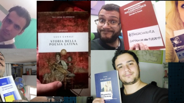 Sfida culturale a colpi di selfie con i libri