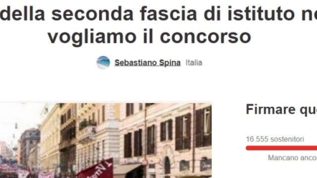 Concorso scuola 2016, i docenti II fascia
